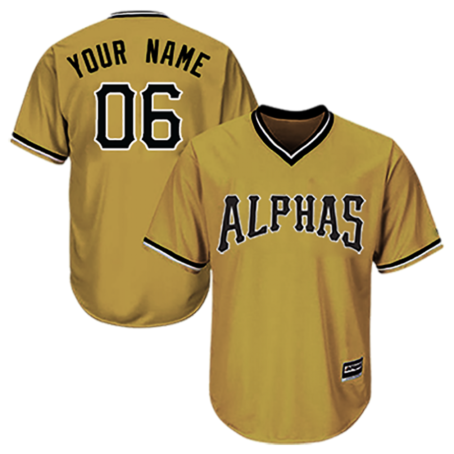black and yellow throwback jersey