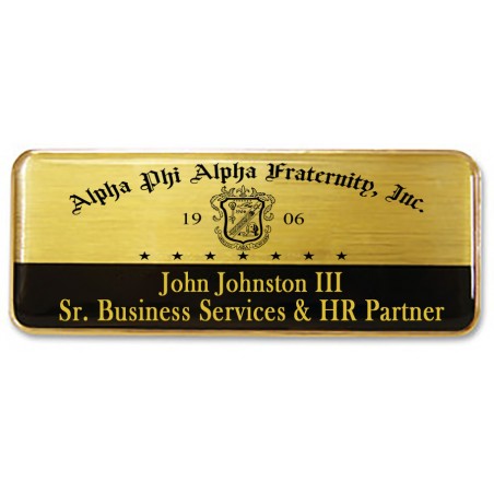 Alpha Phi Alpha Fraternity, Inc. Name Badge