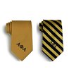 Alpha Tie Pack Blk/OG Slim Stripe