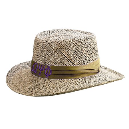 Omega Gambler Straw Hat