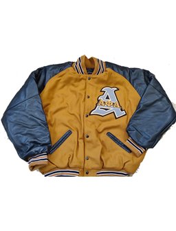 Alpha Vintage Letterman Jacket 2