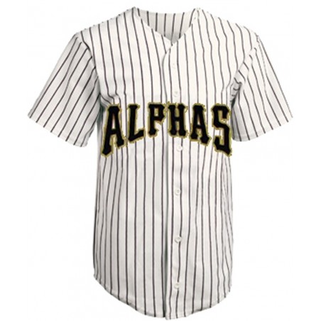 WHT/BLK PINSTRIPE