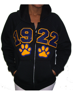 1922 Poodle Paw Hoodie