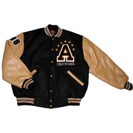 BLK/OG LEATHER